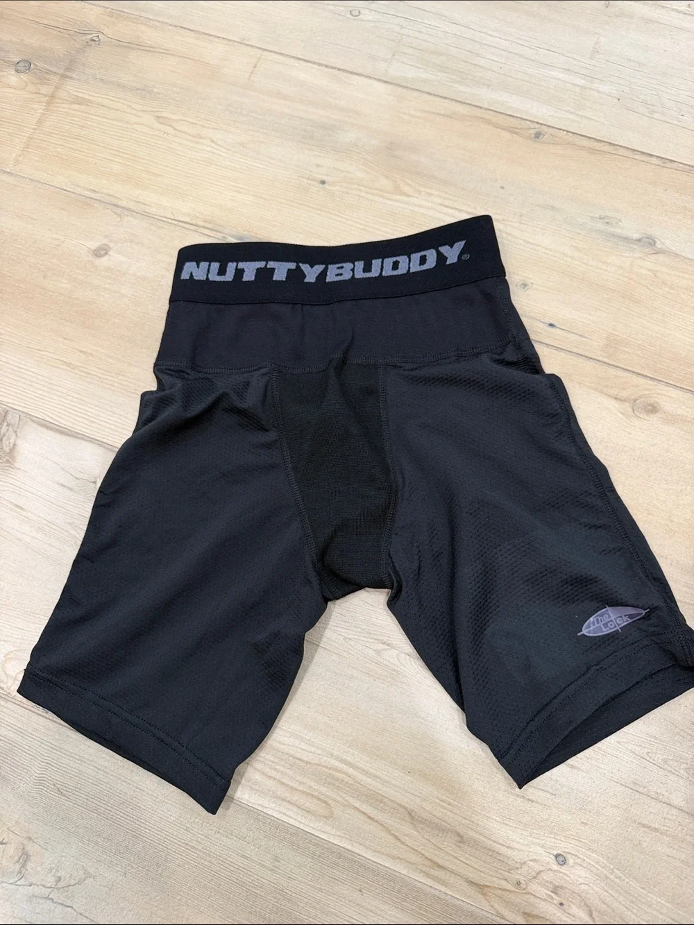Nutty Buddy Youth Protective Boxer Briefs Cup & Jockstrap - Black NWOT